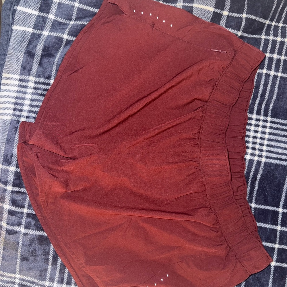 Old Navy Red Athletic Shorts Lightweight Elastic Waist